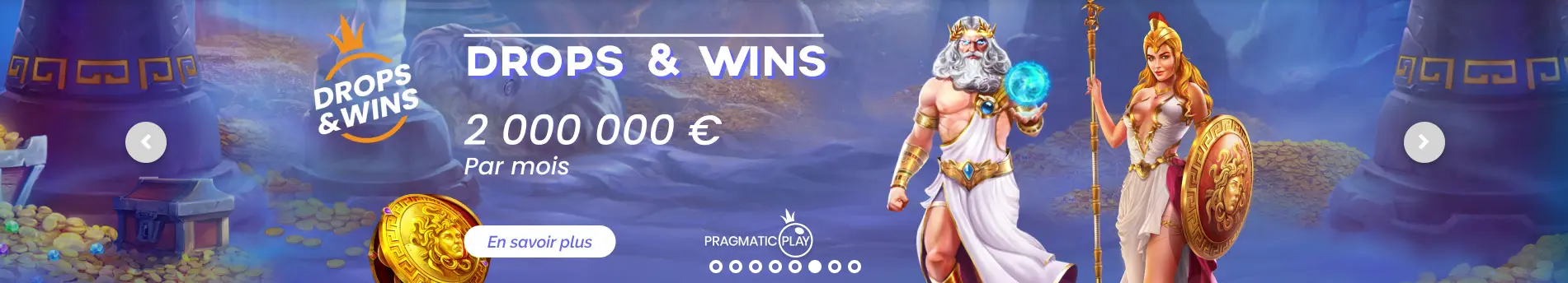 Drop and Wins ROCKETPLAY CASINO 