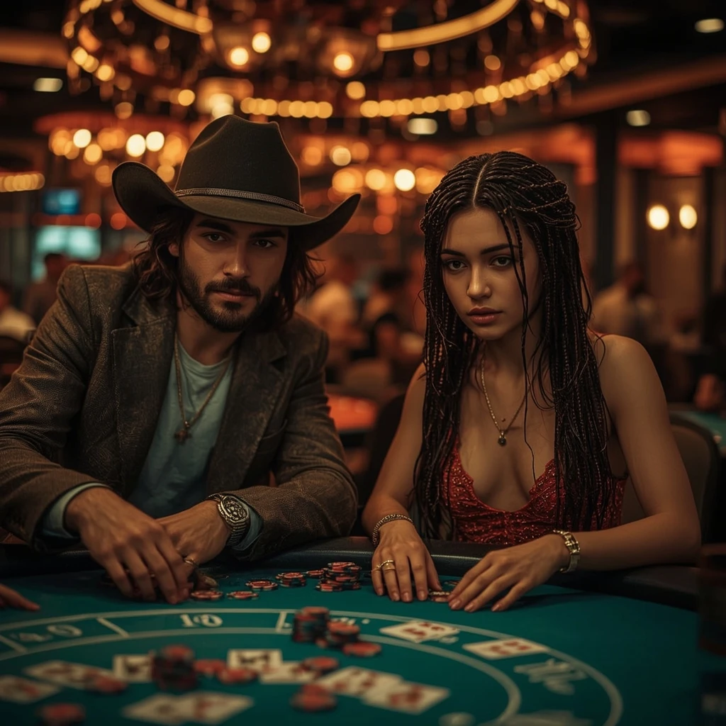 photo of two poker players ROCKETPLAY CASINO INDIA